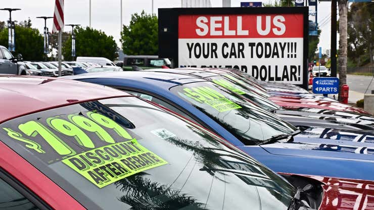 Image for Used car prices are cooling down after tariff fears drove them higher