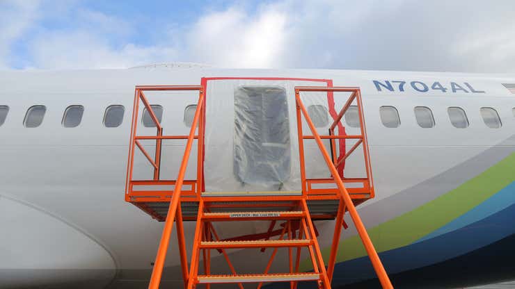 Image for FAA isn't considering removing the production cap of Boeing 737 MAX planes