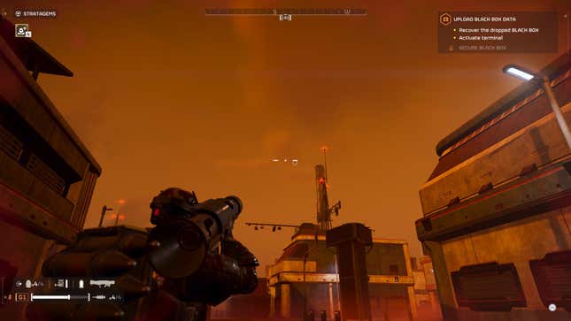 Le fusil sans recul dans Helldivers 2.