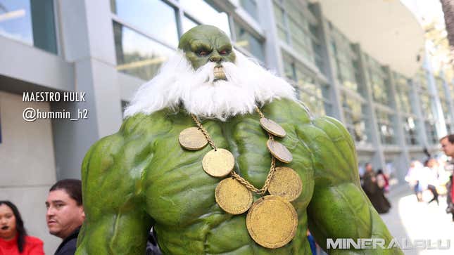 A cosplayer at Wondercon 2025.