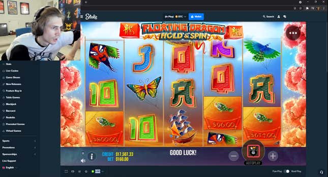 Image for article titled Top Twitch Streamers Fight Over Sketchy Gambling Streams