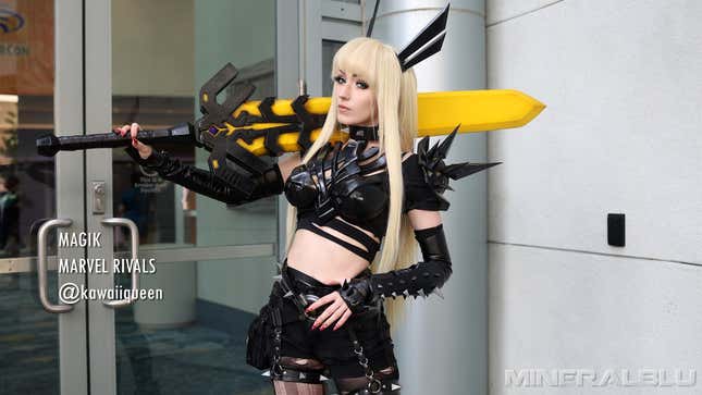 A cosplayer at Wondercon 2025.